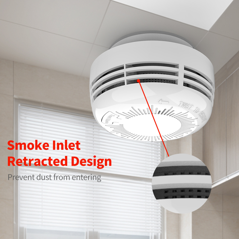 UL Wifi Smoke Detector Smoke Detector Fire Alarm Wireless Tuya Smoke Detector